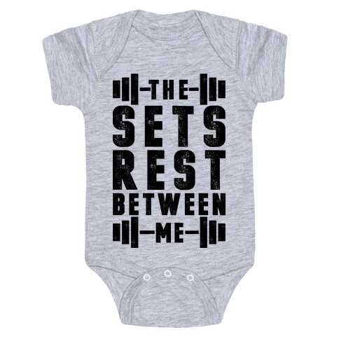 The Sets Rest Between Me Baby One-Piece