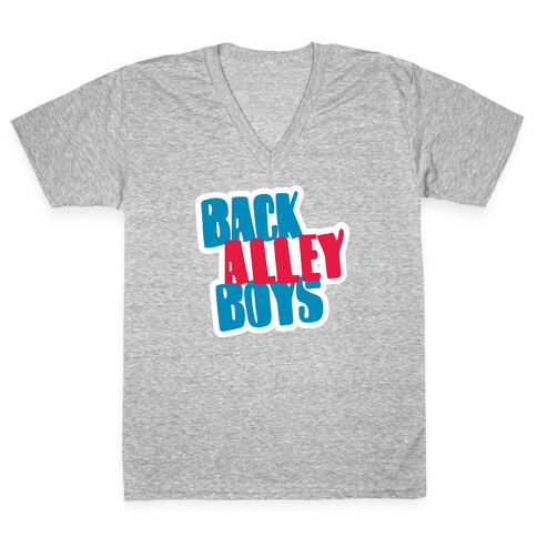 Back Alley Boys 2 V-Neck Tee Shirt