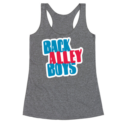 Back Alley Boys 2 Racerback Tank Top