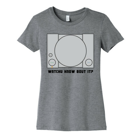 Playing Station Womens T-Shirt