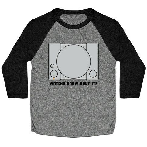 Playing Station Baseball Tee