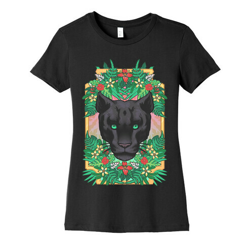 Lurking Panther Womens T-Shirt