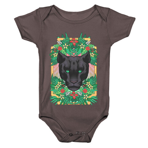 Lurking Panther Baby One-Piece