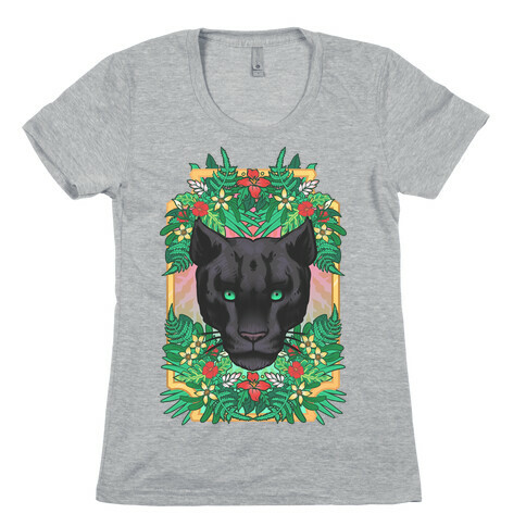 Lurking Panther Womens T-Shirt