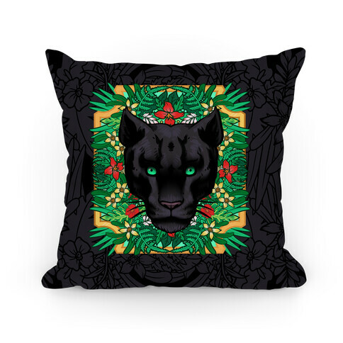 Lurking Panther Pillow