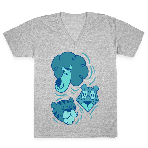 Cool Cats V-Neck Tee Shirt