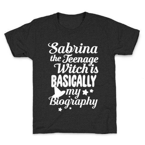 Sabrina The Teenage Witch is My Biography Kids T-Shirt