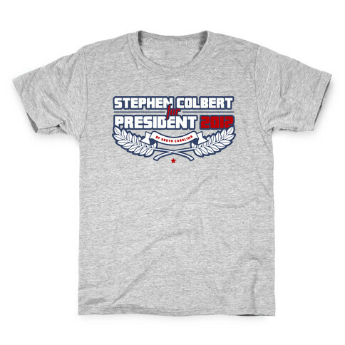 Stephen Colbert for President of South Carolina 2012 Kids T-Shirt