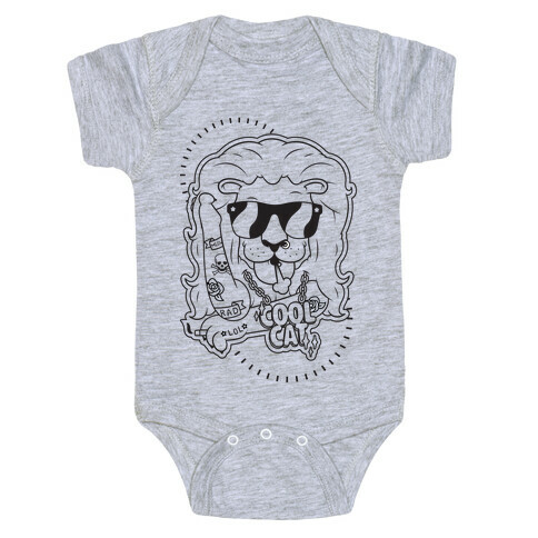 Cool Cat Baby One-Piece