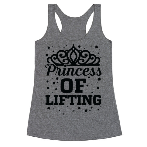 Princess Of Lifting Racerback Tank Top