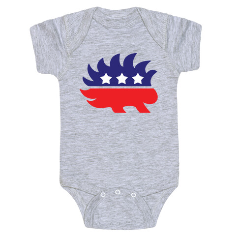 Libertarian Mascot Baby One-Piece