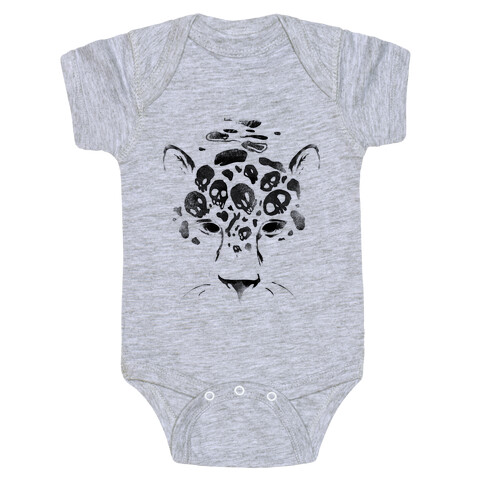 Spooky Skulls Jaguar Baby One-Piece