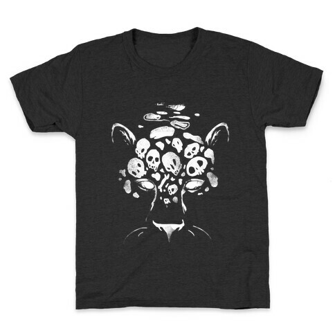 Spooky Skulls Jaguar Kids T-Shirt