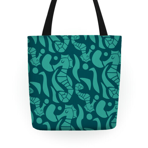 Bubbly Seahorse Tote