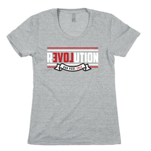 Revolution 2012 Womens T-Shirt