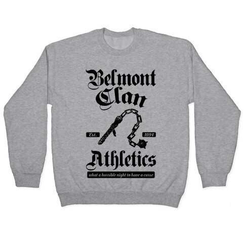 Belmont Clan Athletics Pullover