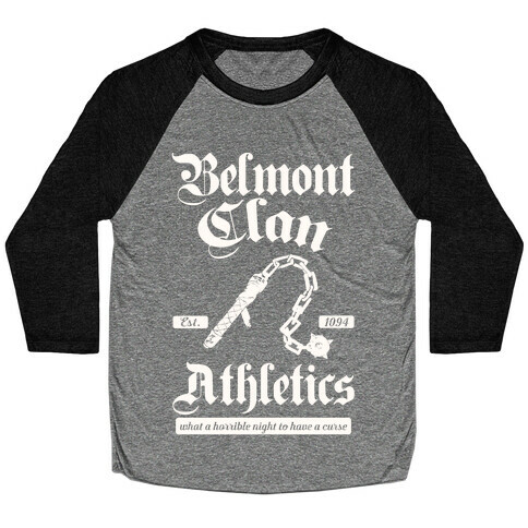Belmont Clan Athletics Baseball Tee