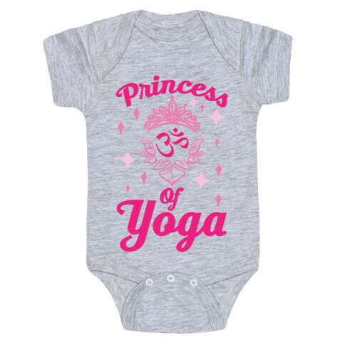 Princess Of Yoga Baby One-Piece