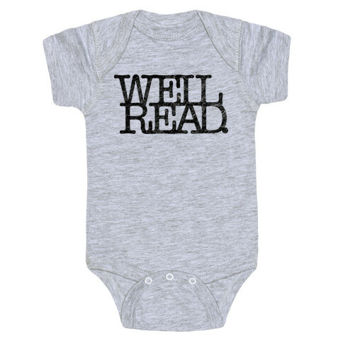 Well Read Baby One-Piece