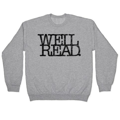 Well Read Pullover