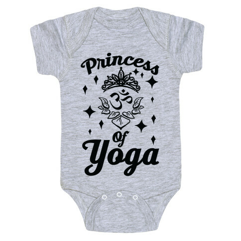 Princess Of Yoga Baby One-Piece