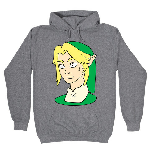 Link Face Parody Hooded Sweatshirt