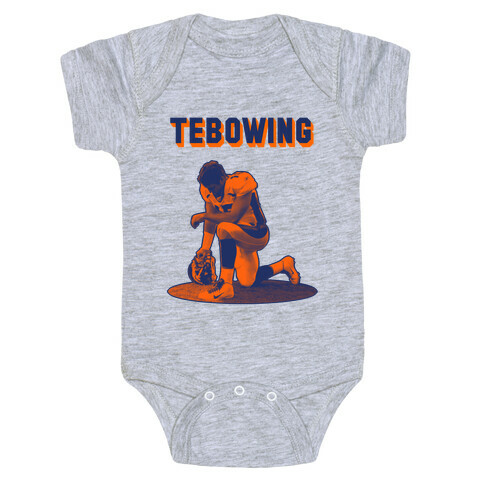 Tebowing Baby One-Piece