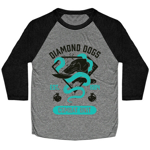 Diamond Dogs Combat Unit Baseball Tee