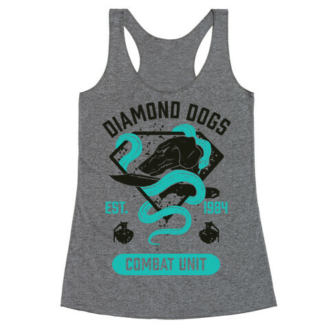 Diamond Dogs Combat Unit Racerback Tank Top