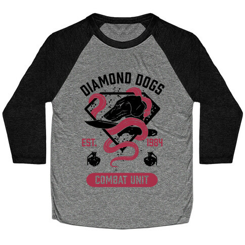 Diamond Dogs Combat Unit Baseball Tee