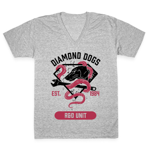 Diamond Dogs R&D Unit V-Neck Tee Shirt