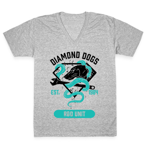 Diamond Dogs R&D Unit V-Neck Tee Shirt