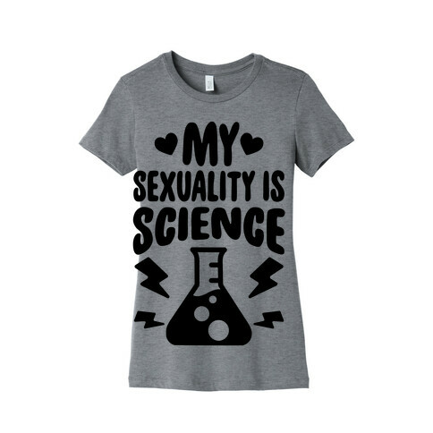 My Sexuality Is Science Womens T-Shirt