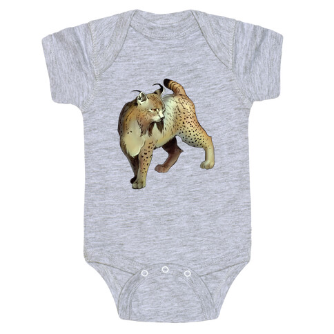 Wild Cat Lynx Baby One-Piece