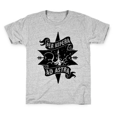 Per Aspera Ad Astra Kids T-Shirt