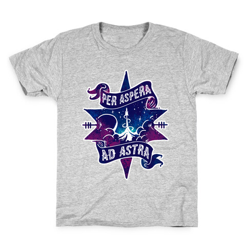 Per Aspera Ad Astra Kids T-Shirt