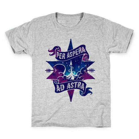 Per Aspera Ad Astra Kids T-Shirt