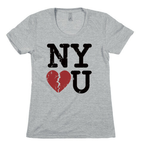 New York Don't Love You Womens T-Shirt