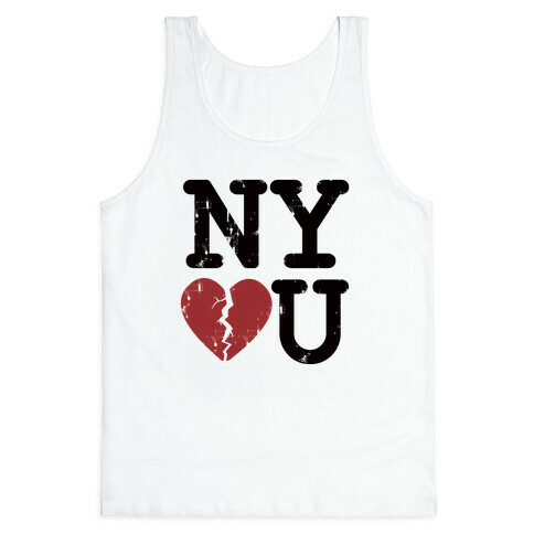 New York Don't Love You Tank Top