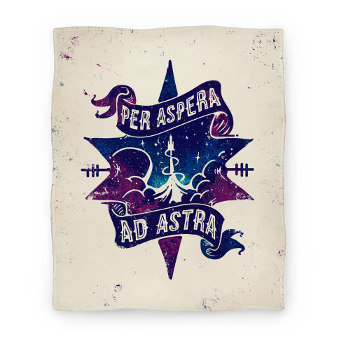 Per Aspera Ad Astra Blanket