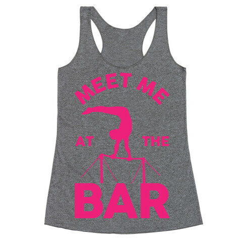 Meet Me At The Bar Gymnastics Racerback Tank Top