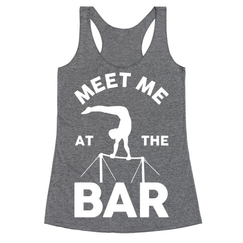 Meet Me At The Bar Gymnastics Racerback Tank Top