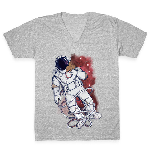 Space Mondays V-Neck Tee Shirt