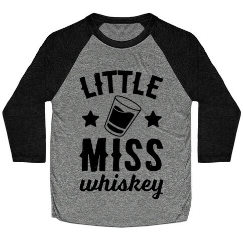 Little Miss Whiskey Baseball Tee