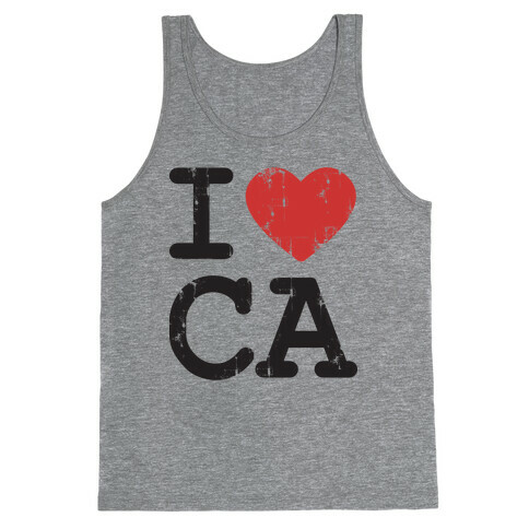 I love California Tank Top