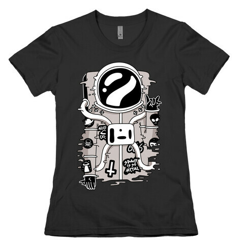 Space Is So Metal Womens T-Shirt