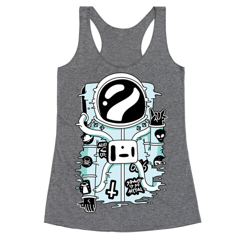 Space Is So Metal Racerback Tank Top