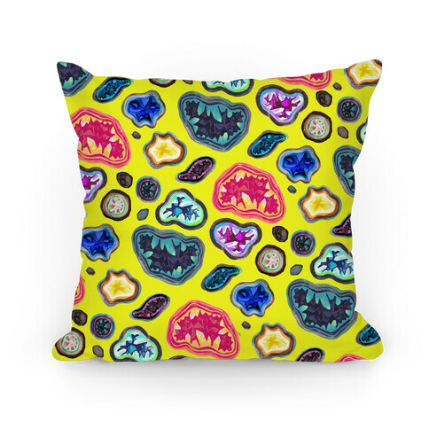 Geode Pattern Pillow Pillow