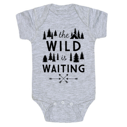 The Wild Is Waiting Baby One-Piece