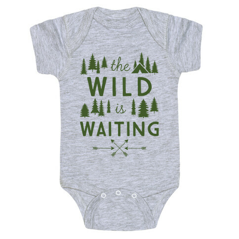 The Wild Is Waiting Baby One-Piece